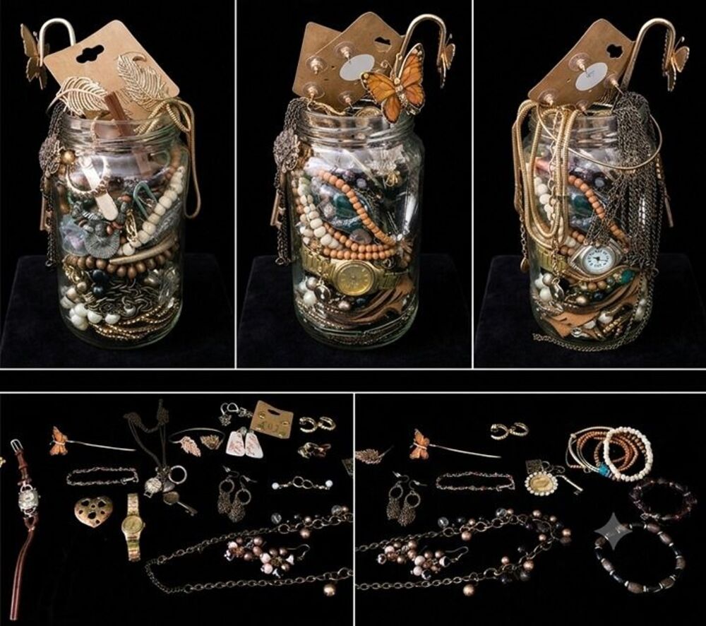 Earthy Boho Cottagecore, Grandmacore curated jewelry set